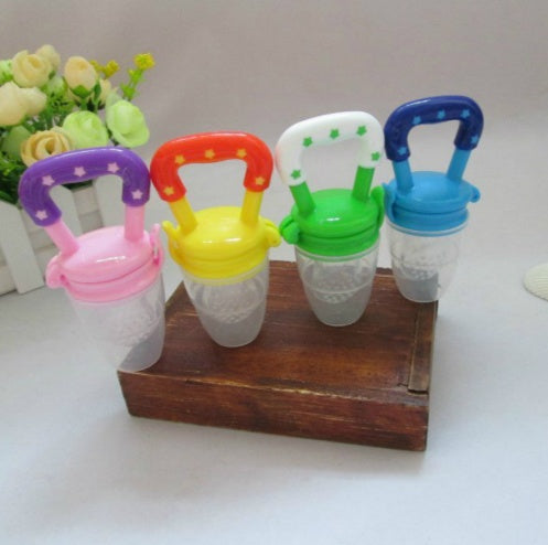 Baby Silicone Pacifier & Complementary Food Feeder