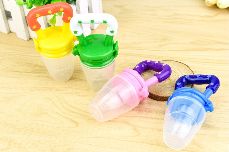 Baby Silicone Pacifier & Complementary Food Feeder