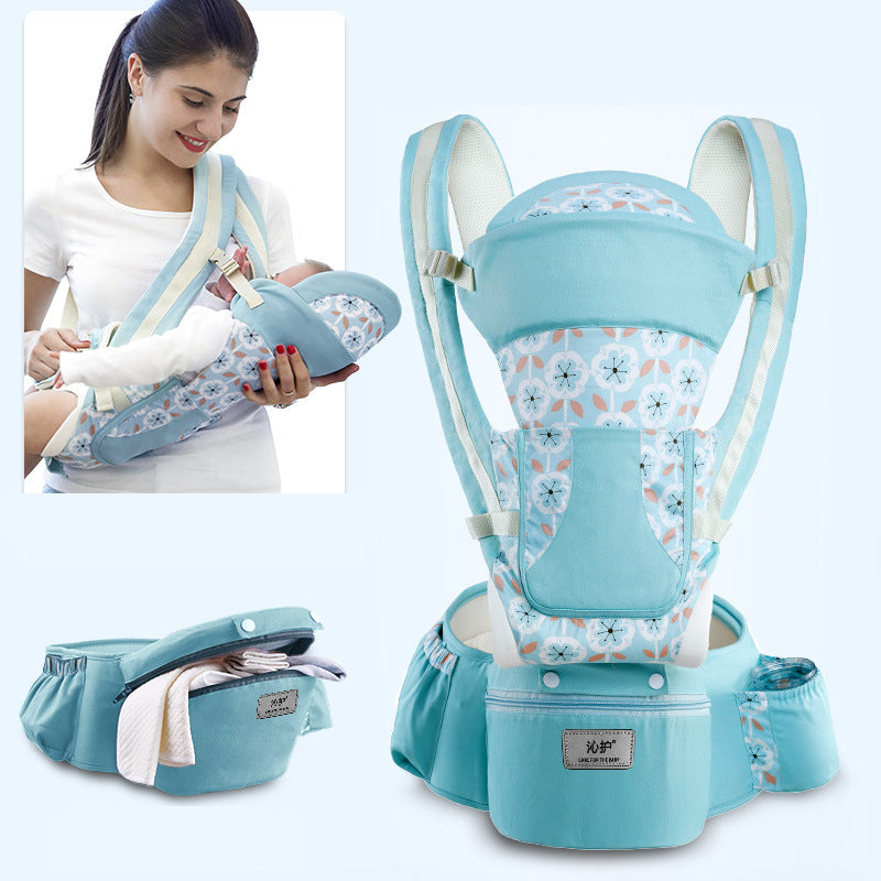 Ergonomic Baby Carrier with Hip Seat — 3-in-1
