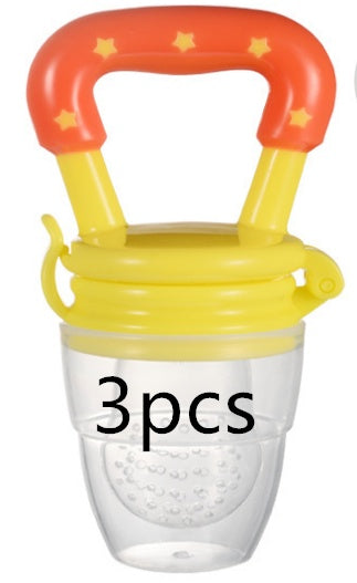 Baby Silicone Pacifier & Complementary Food Feeder