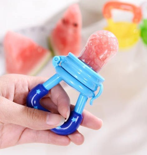 Baby Silicone Pacifier & Complementary Food Feeder