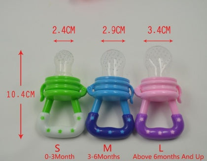 Baby Silicone Pacifier & Complementary Food Feeder