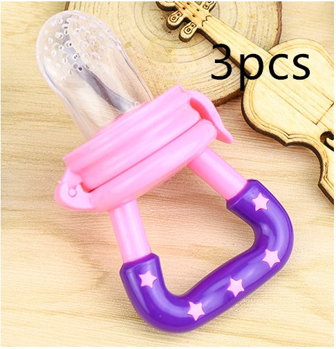 Baby Silicone Pacifier & Complementary Food Feeder