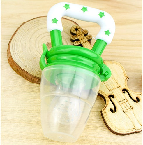 Baby Silicone Pacifier & Complementary Food Feeder