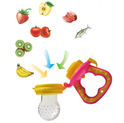 Baby Silicone Pacifier & Complementary Food Feeder