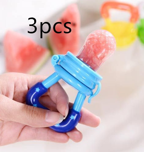 Baby Silicone Pacifier & Complementary Food Feeder