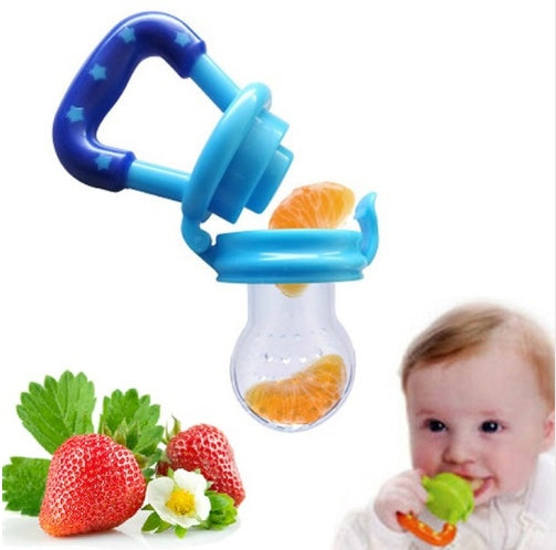 Baby Silicone Pacifier & Complementary Food Feeder