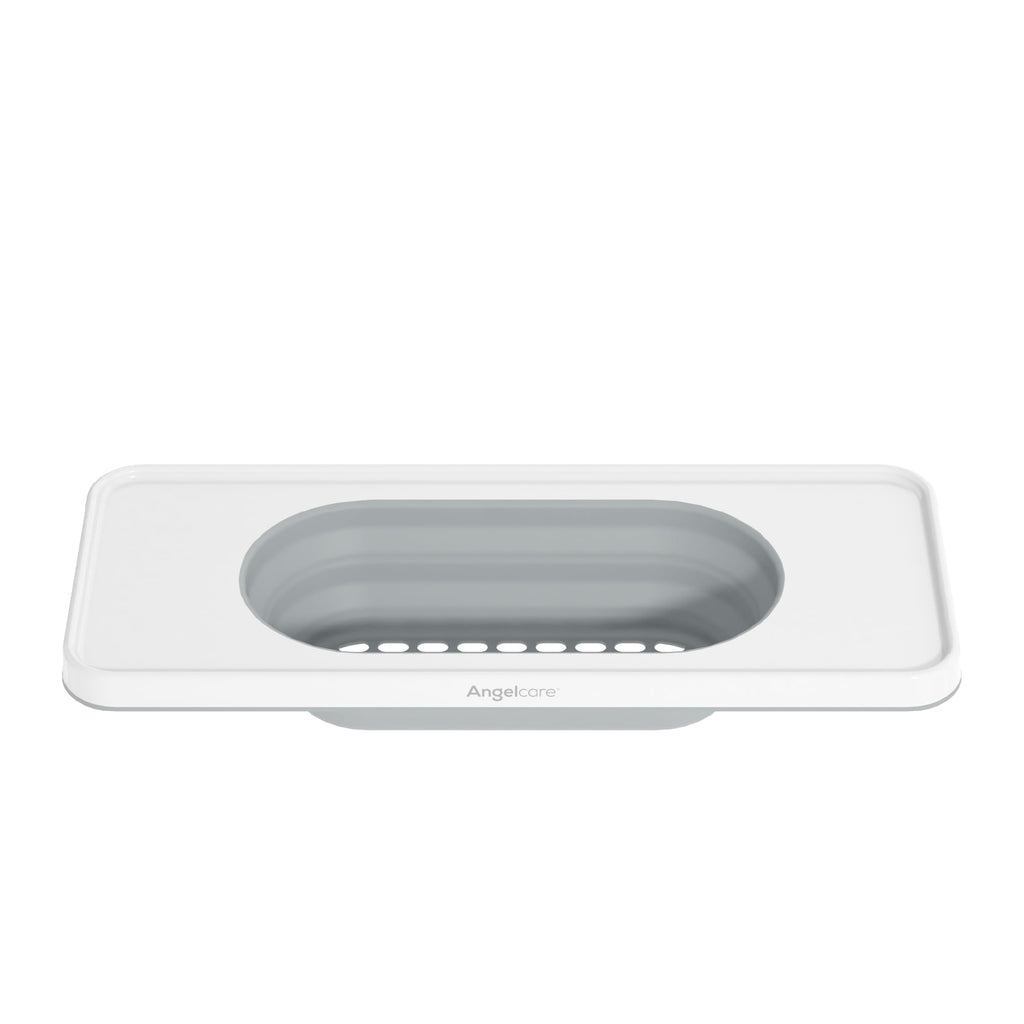 Angelcare Baby Bath Support (Gray) | Ideal for Babies Less Than 6 Months Old