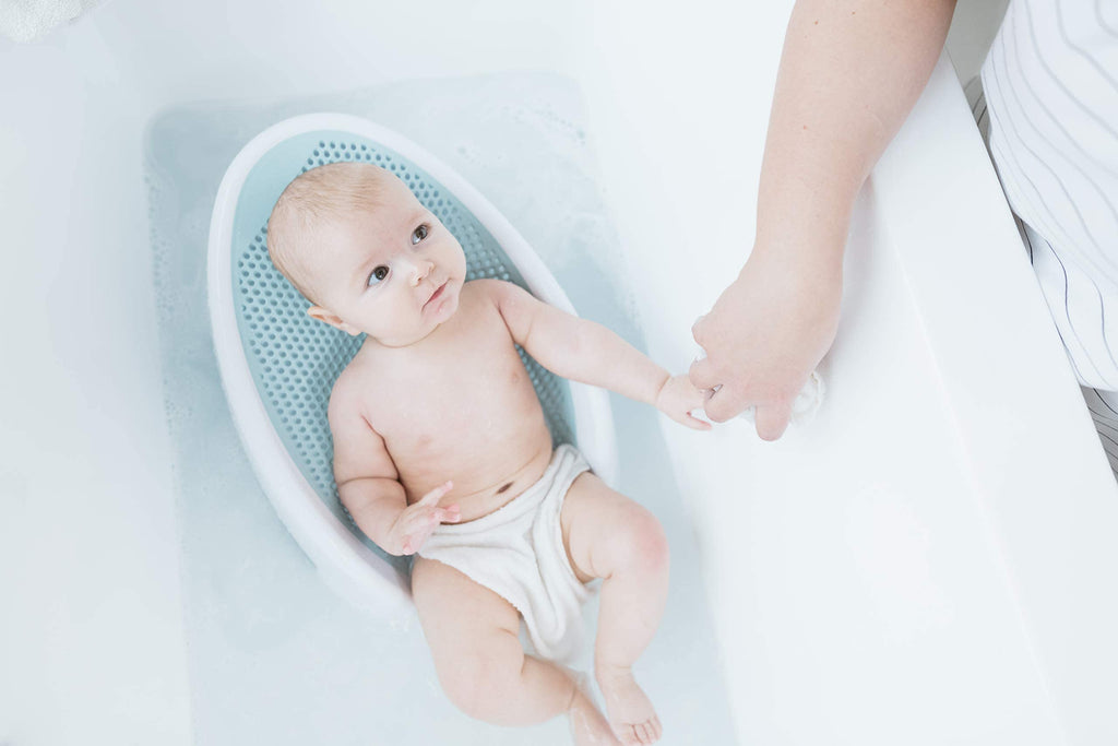 Angelcare Baby Bath Support (Gray) | Ideal for Babies Less Than 6 Months Old