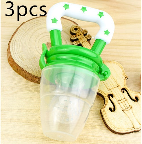 Baby Silicone Pacifier & Complementary Food Feeder
