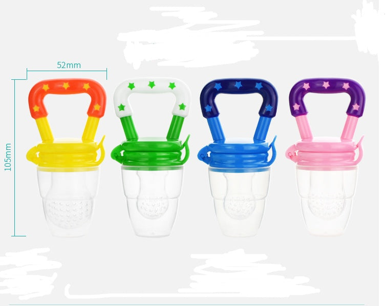 Baby Silicone Pacifier & Complementary Food Feeder
