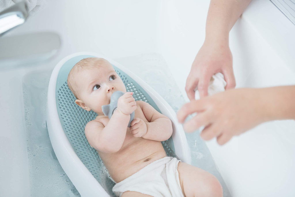 Angelcare Baby Bath Support (Gray) | Ideal for Babies Less Than 6 Months Old