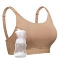 Momcozy Hands Free Pumping Bra, Adjustable Breast-Pumps Holding and Nursing Bra, Pumping & Nursing Bra in One