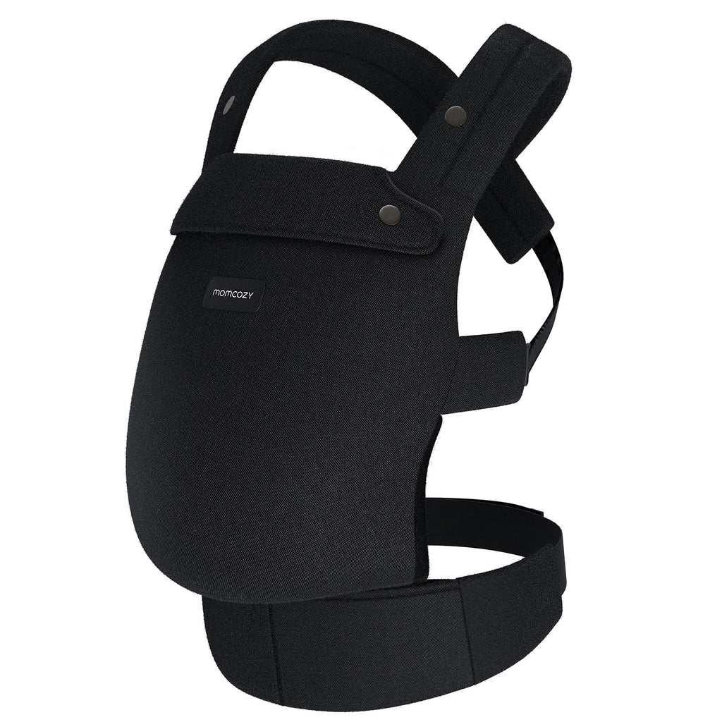 Momcozy Baby Carrier - Ergonomic, Cozy and Lightweight Carrier for 7-45lbs, Effortless to Put On, Ideal for Hands-Free Parenting, Enhanced Lumbar Support, Purehug for Infant to Toddler, Khaki