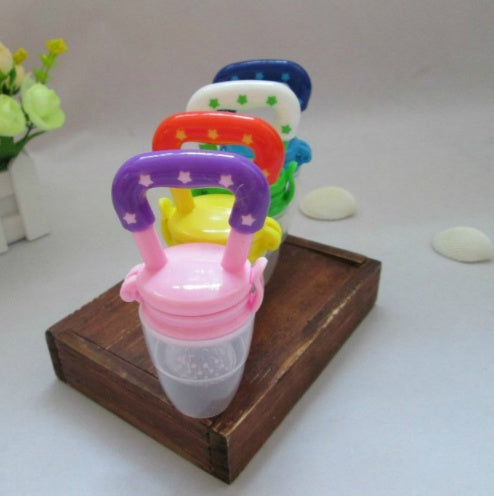 Baby Silicone Pacifier & Complementary Food Feeder