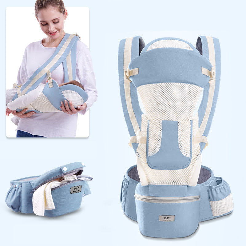 Ergonomic Baby Carrier with Hip Seat — 3-in-1