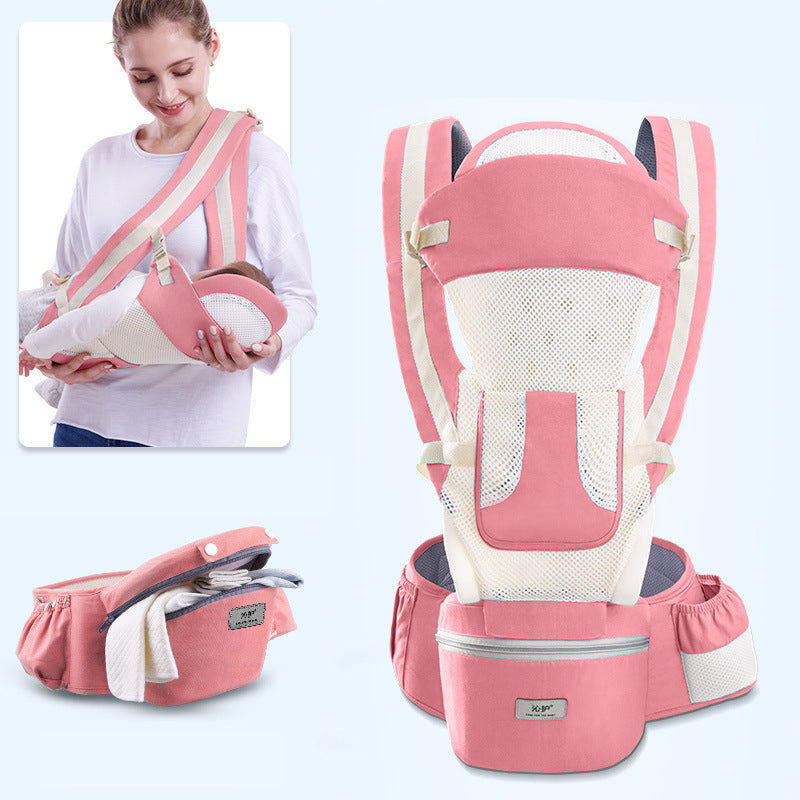 Ergonomic Baby Carrier with Hip Seat — 3-in-1