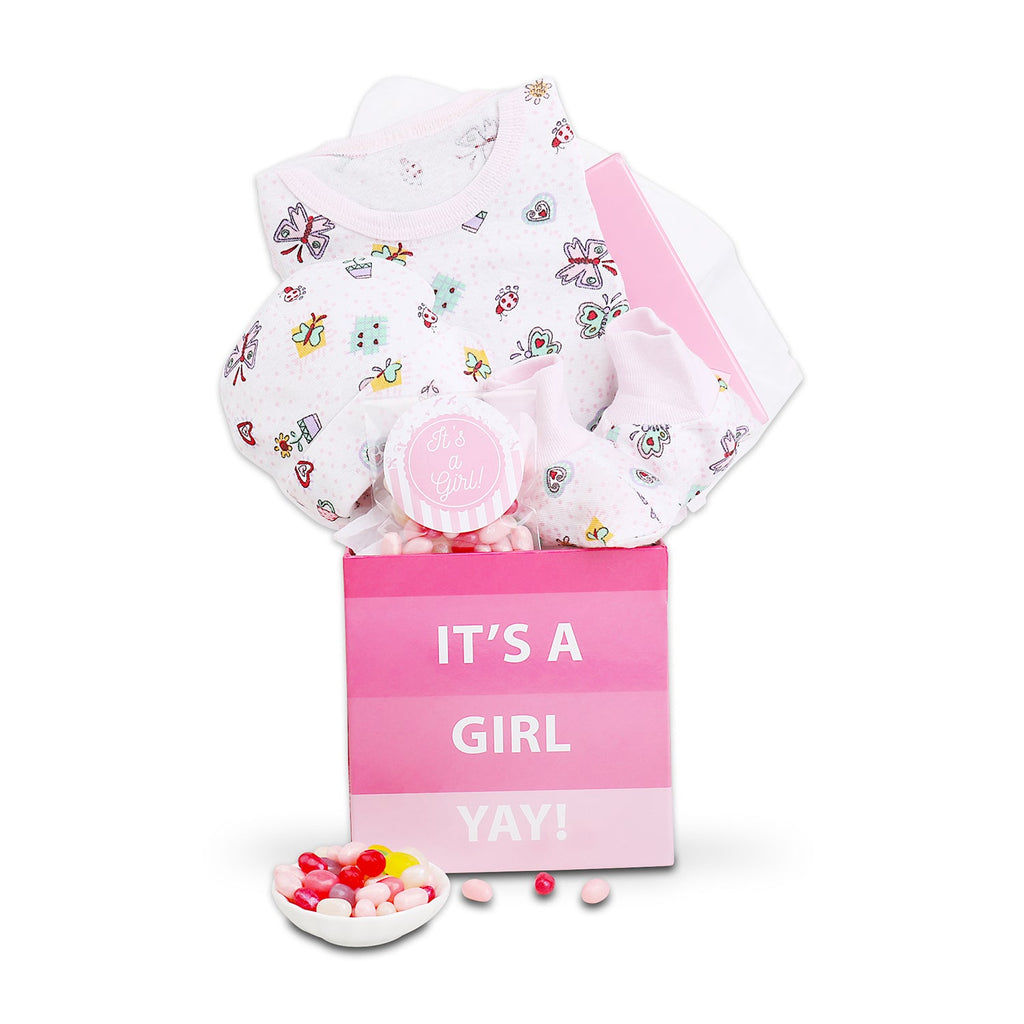It's A Girl — New Baby Gift Basket