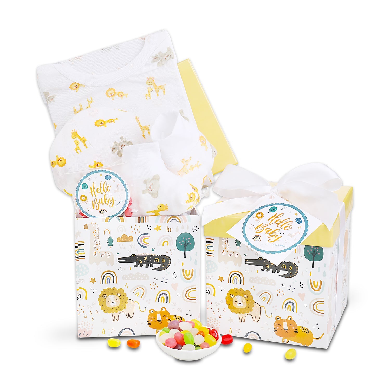 It's a Jungle Out There — New Baby Gift Basket