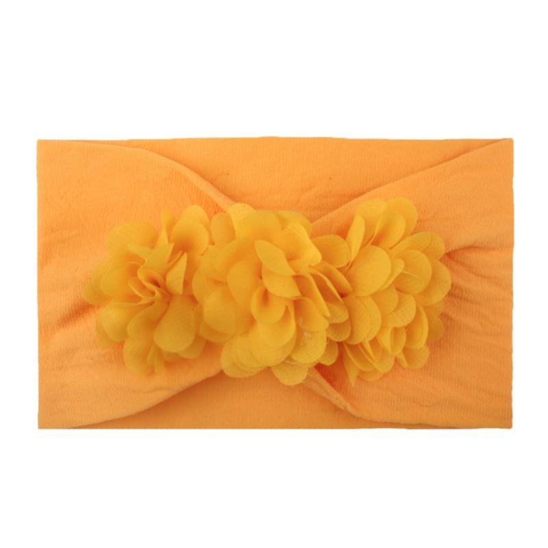 Colorful Chiffon Flower Headband for Newborns & Toddlers