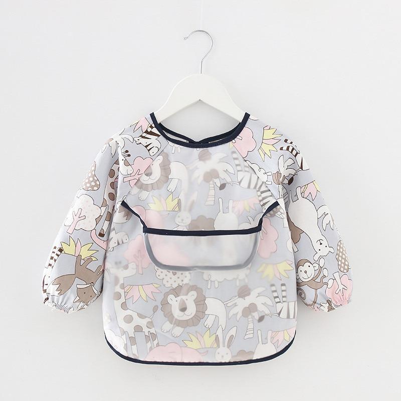 Baby Waterproof Long Sleeve Feeding Bib