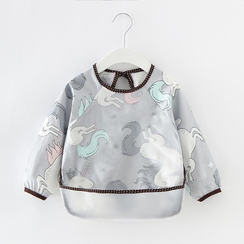 Baby Waterproof Long Sleeve Feeding Bib