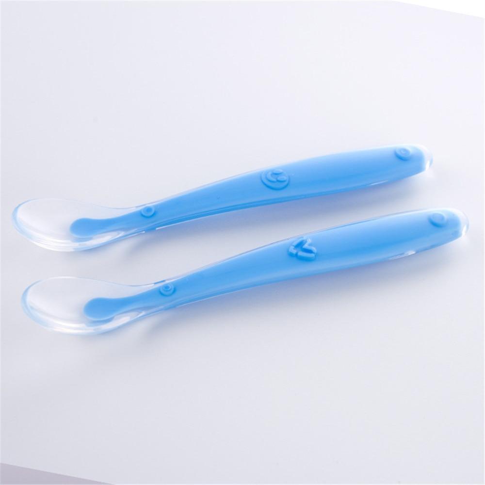 Baby Soft Silicone Spoons — Candy Color Set