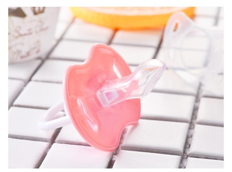 Baby Pacifier — Food Grade Silicone Round Head
