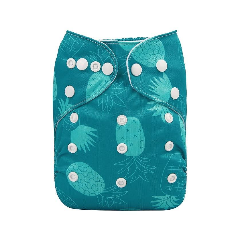 Baby Reusable Cloth Diaper with Microfiber Insert — One Size Fits All