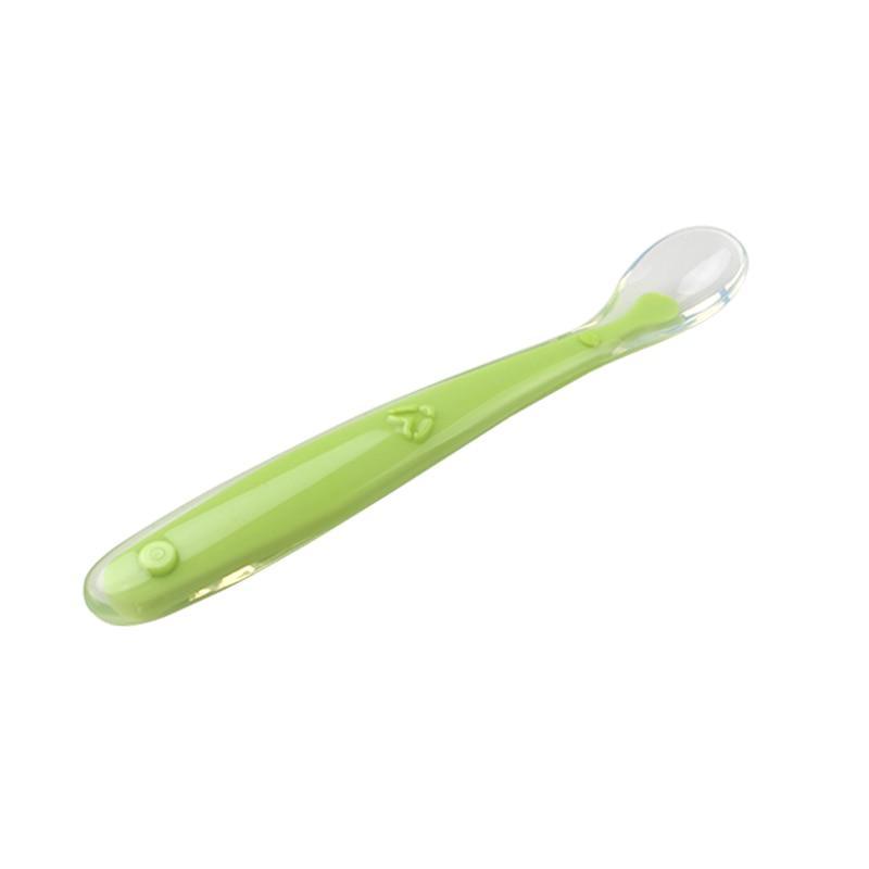Baby Soft Silicone Temperature Sensing Spoon