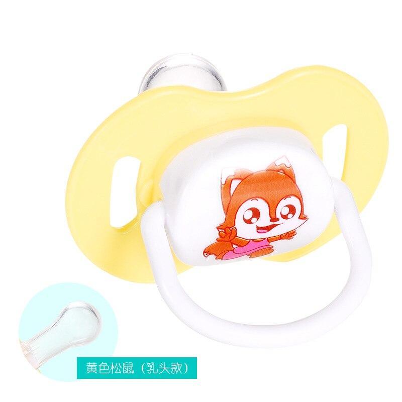 Baby Pacifier — Food Grade Silicone Round Head