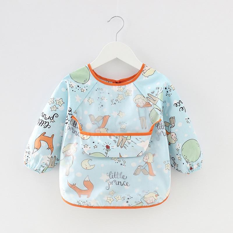 Baby Waterproof Long Sleeve Feeding Bib