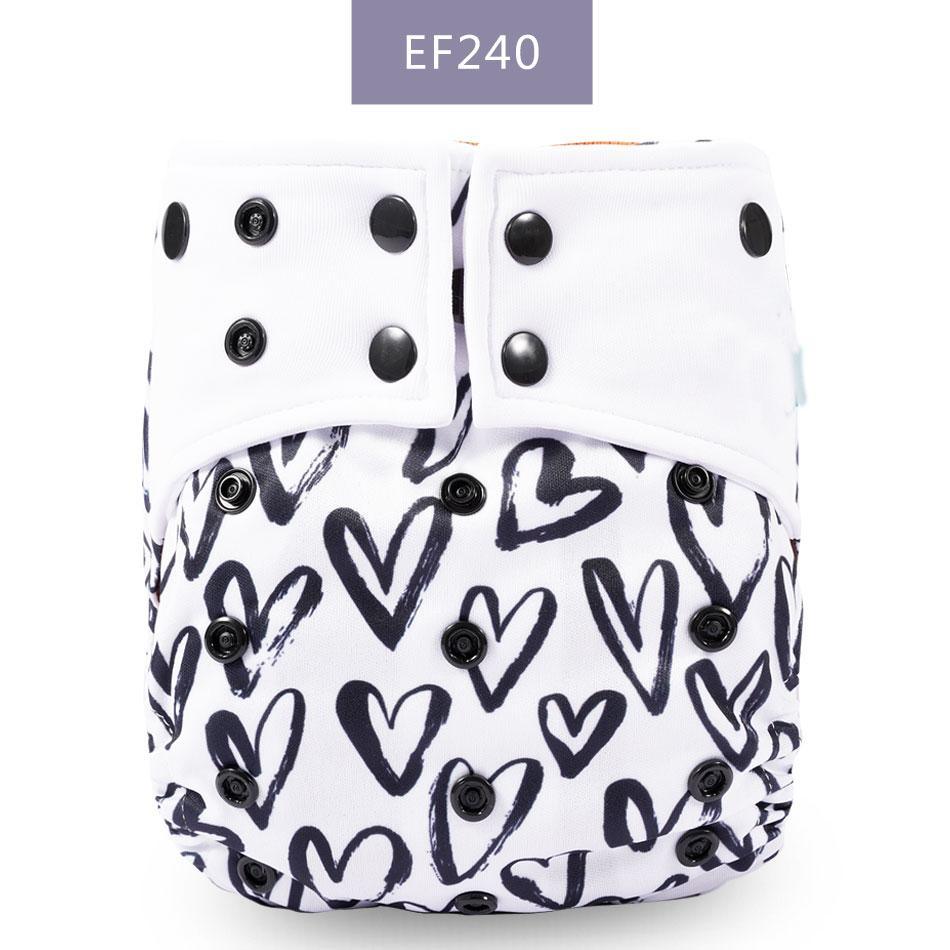 Eco-Friendly Reusable Cloth Diaper — Cartoon Owl Print