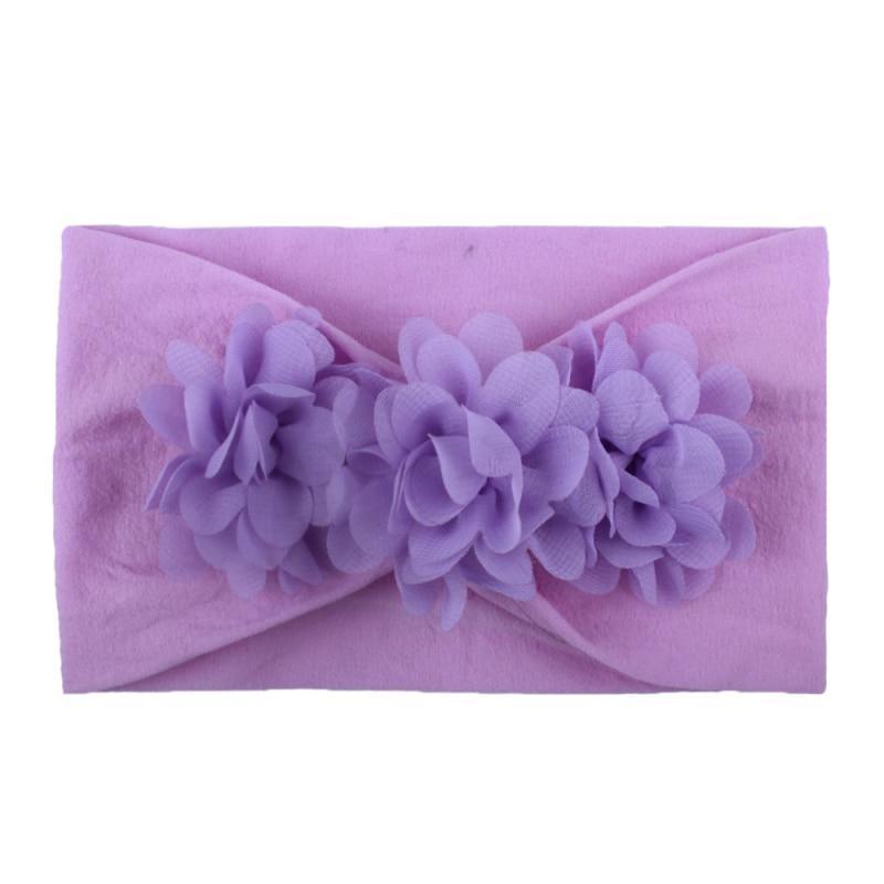 Colorful Chiffon Flower Headband for Newborns & Toddlers
