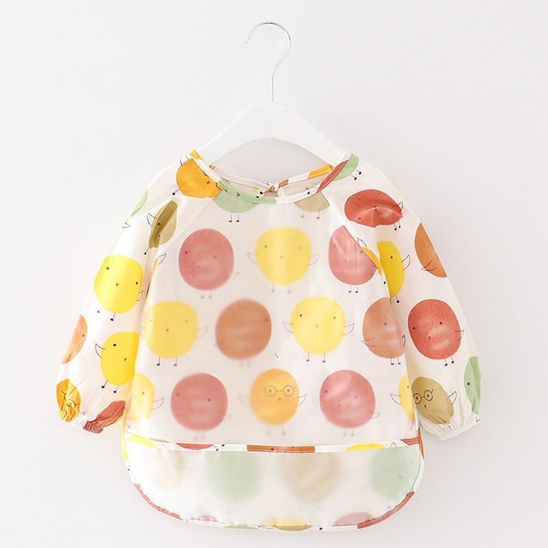 Baby Waterproof Long Sleeve Feeding Bib