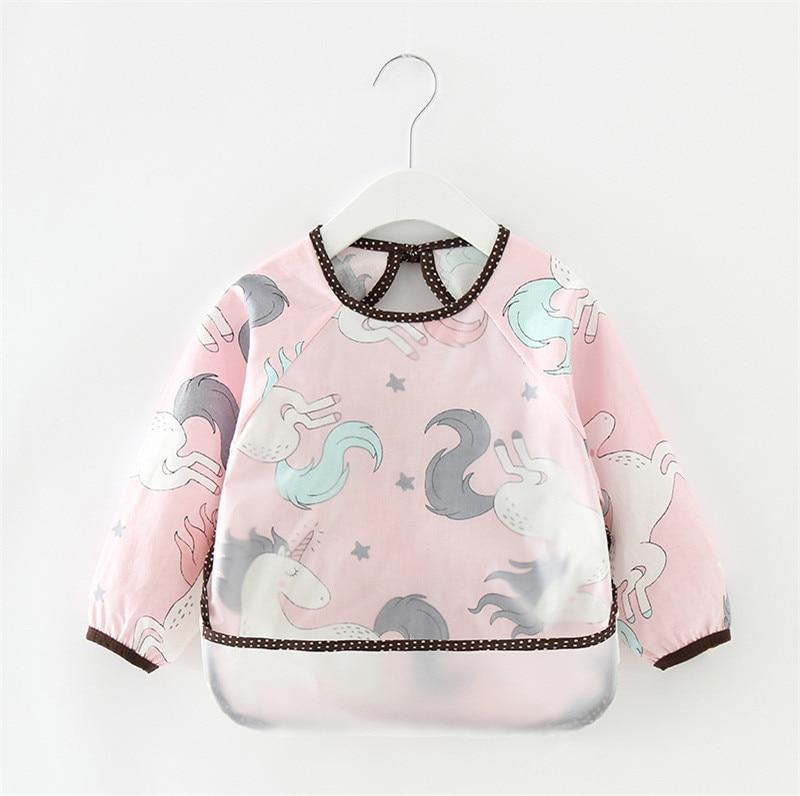 Baby Waterproof Long Sleeve Feeding Bib
