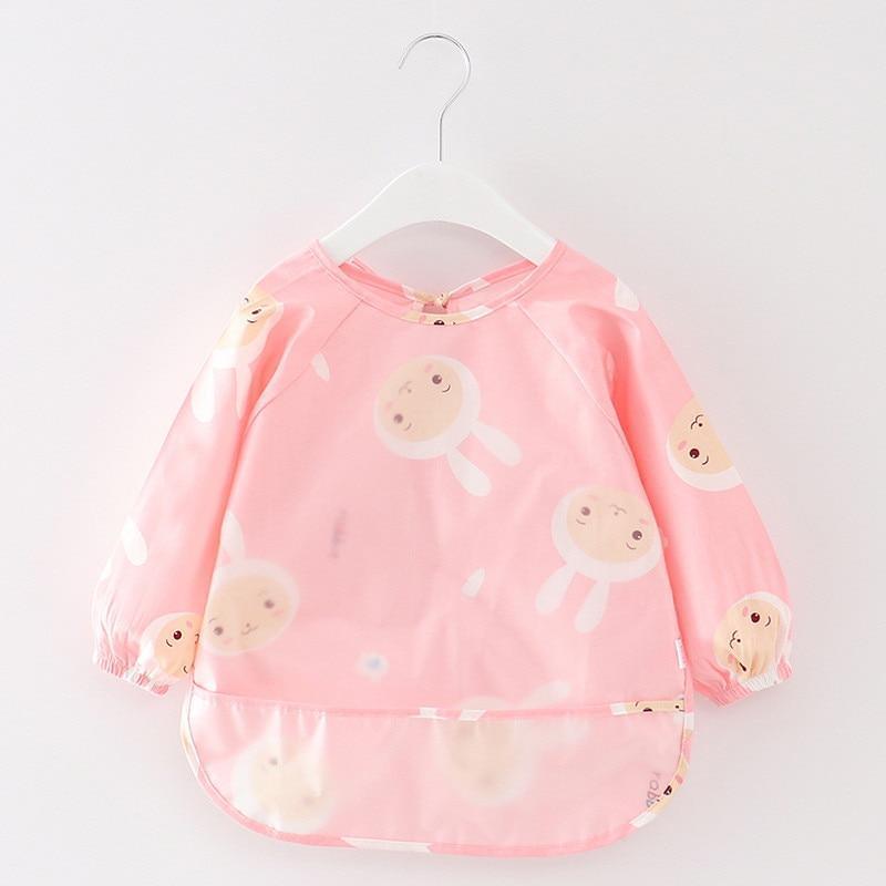 Baby Waterproof Long Sleeve Feeding Bib
