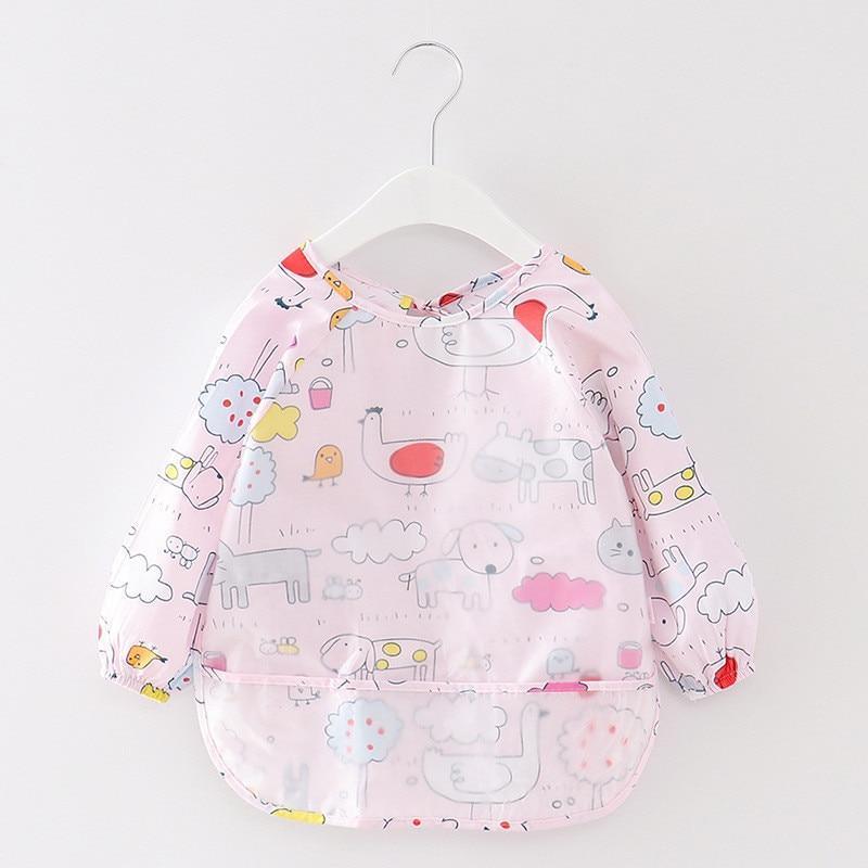 Baby Waterproof Long Sleeve Feeding Bib