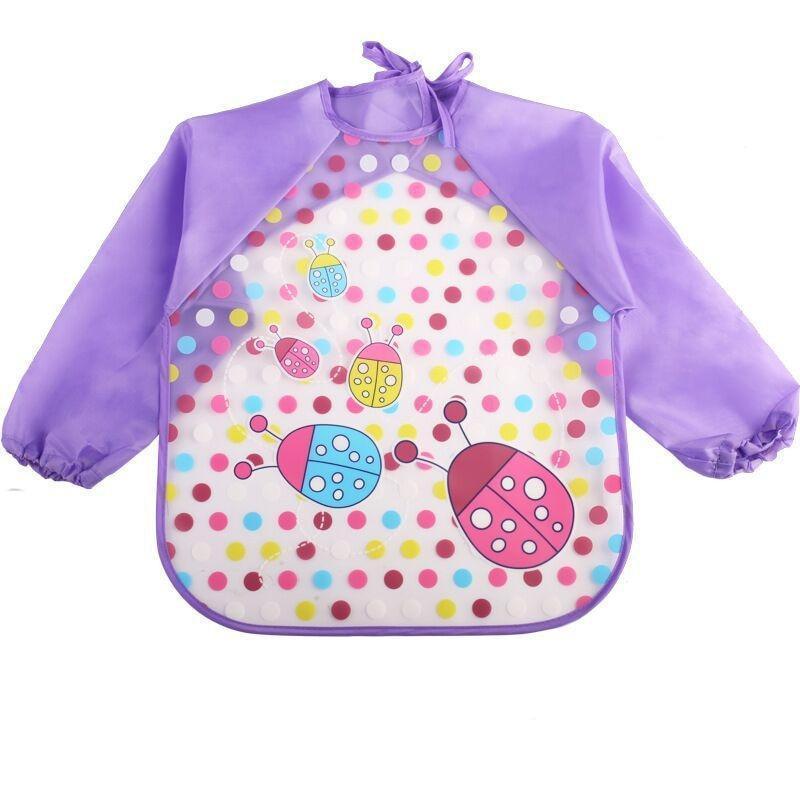 Baby Waterproof Long Sleeve Feeding Bib