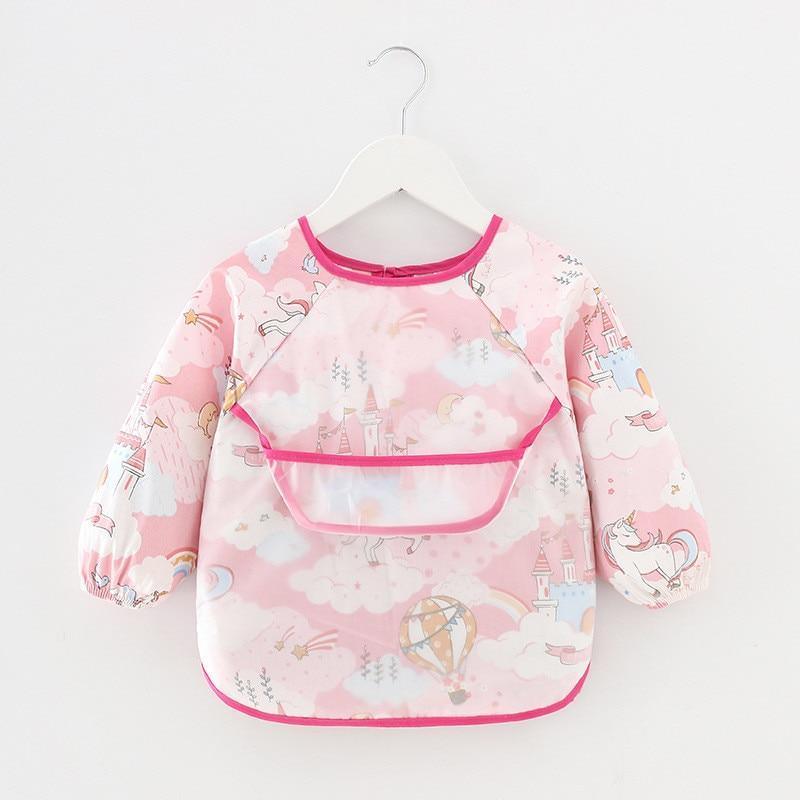 Baby Waterproof Long Sleeve Feeding Bib