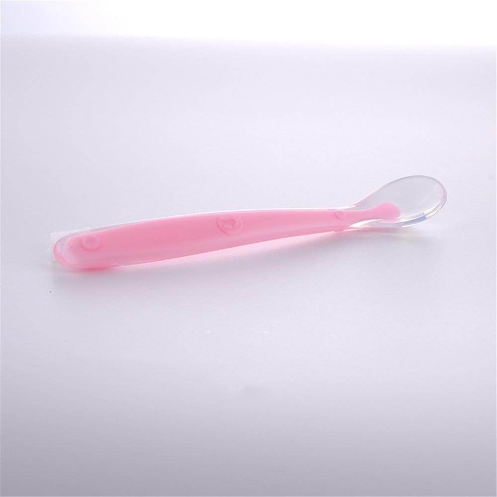 Baby Soft Silicone Spoons — Candy Color Set