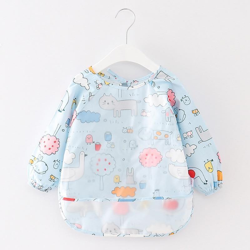 Baby Waterproof Long Sleeve Feeding Bib