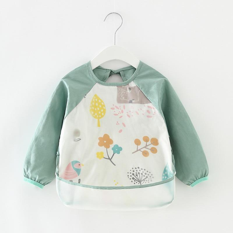 Baby Waterproof Long Sleeve Feeding Bib