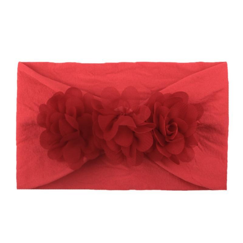 Colorful Chiffon Flower Headband for Newborns & Toddlers