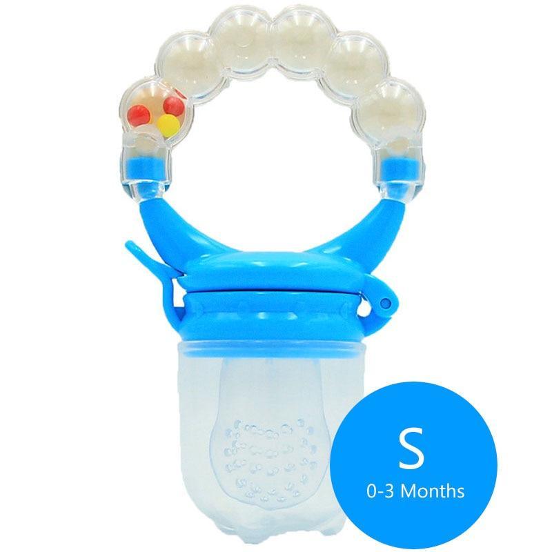 Baby Fresh Food Nibbler & Bottle Feeding Nipple Feeder