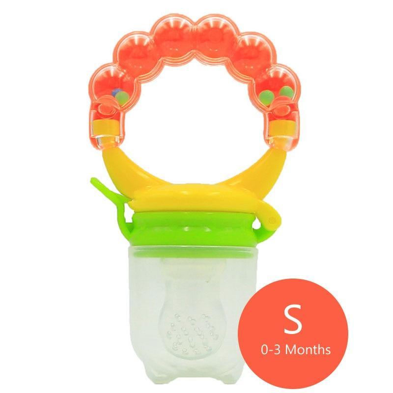 Baby Fresh Food Nibbler & Bottle Feeding Nipple Feeder