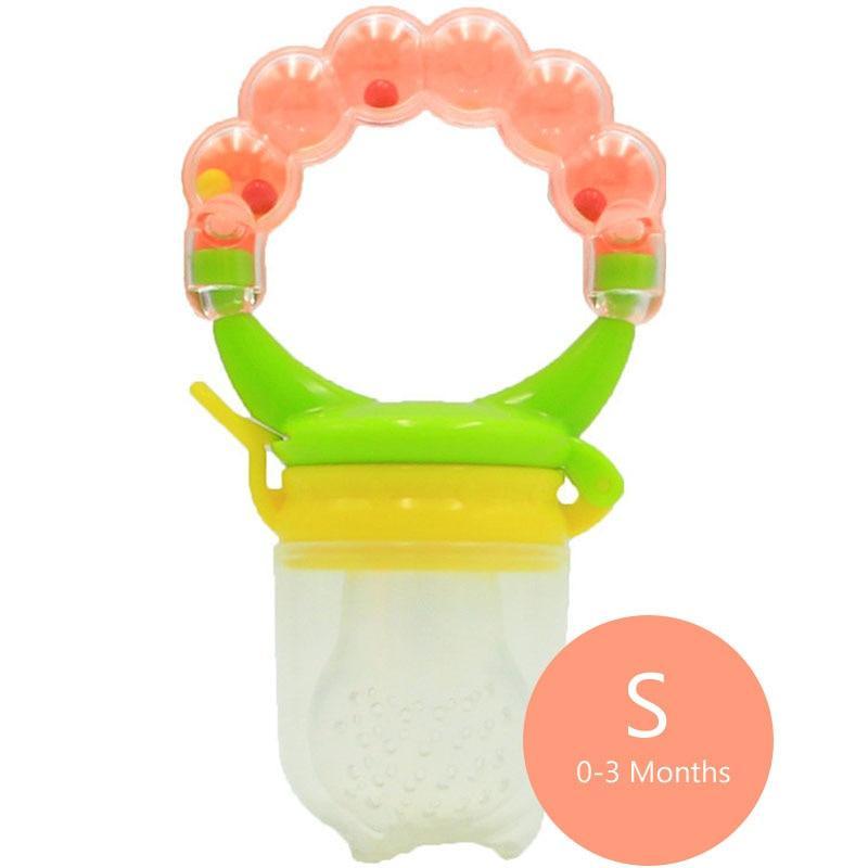 Baby Fresh Food Nibbler & Bottle Feeding Nipple Feeder