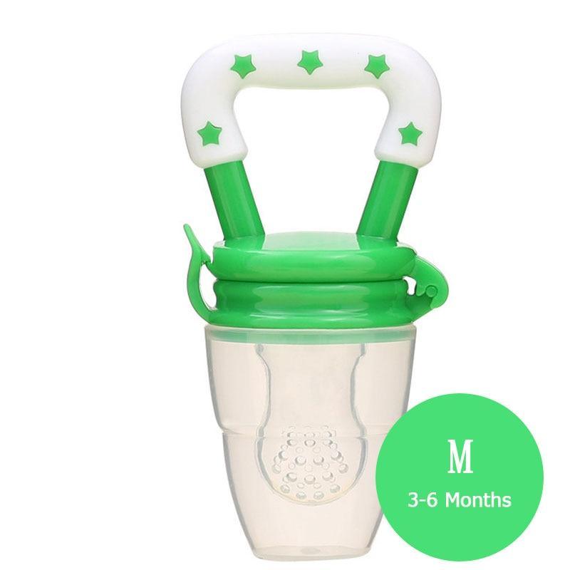 Baby Fresh Food Nibbler & Bottle Feeding Nipple Feeder