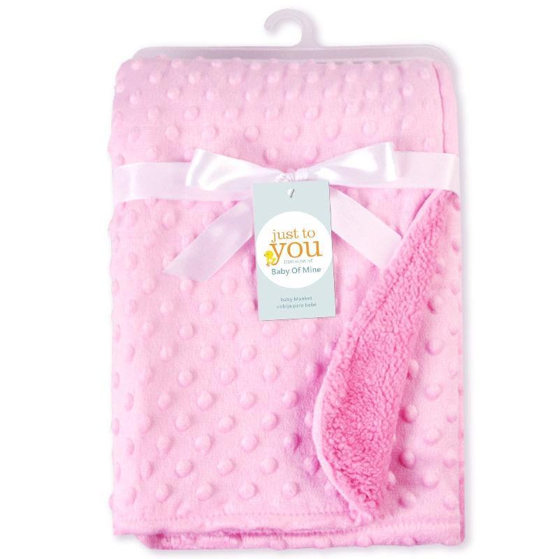 Luxury Soft Fleece Baby Swaddle Blanket