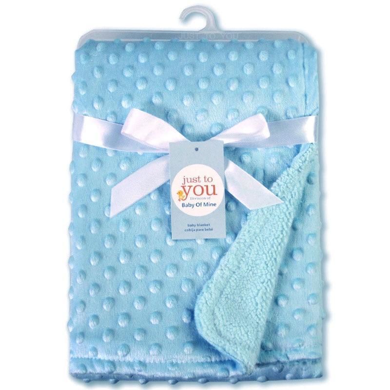 Luxury Soft Fleece Baby Swaddle Blanket
